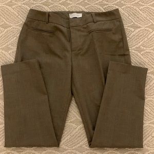 GAP Glen Plaid Trousers Mid-rise Slim, Ankle/Crop, Pockets, Stretch, Fall 🍂